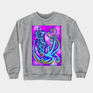 The Paisley Squid Crewneck Sweatshirt